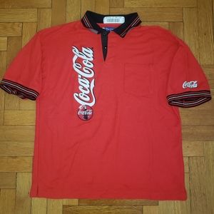 Coca-Cola Employee Polo Sz L